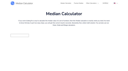 Median Calculator image