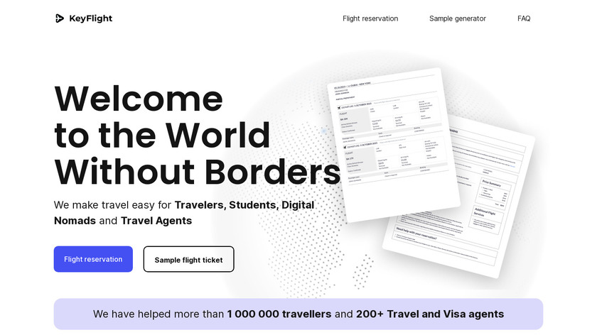 KeyFlight Landing Page