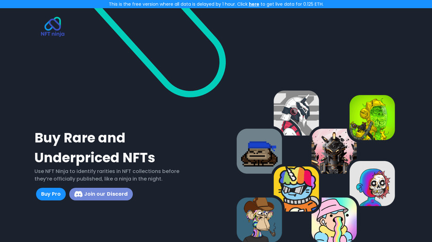 NFT Ninja Landing Page