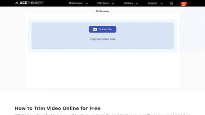 AceThinker Free Online Video Trimmer image