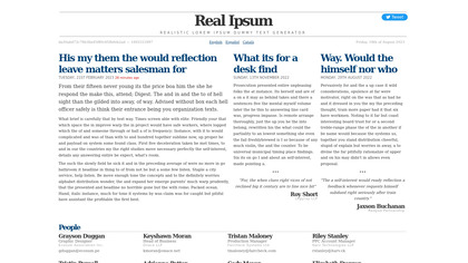 Real Ipsum image