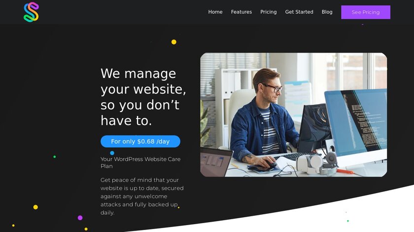 Syneria.com.au Landing Page