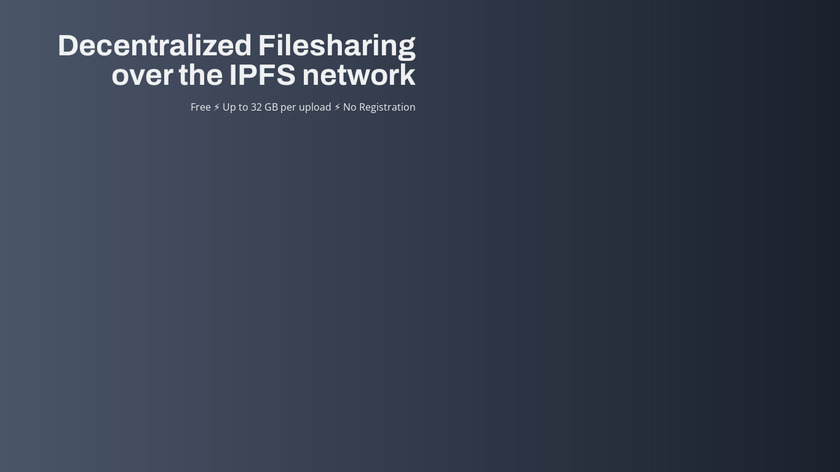 transferfile.io Landing Page