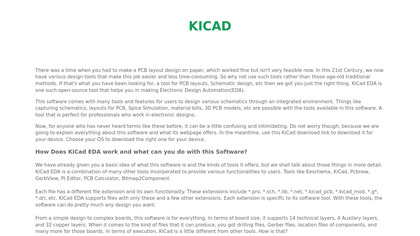 KiCad EDA image