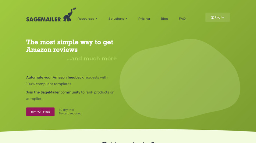 SageMailer Landing Page