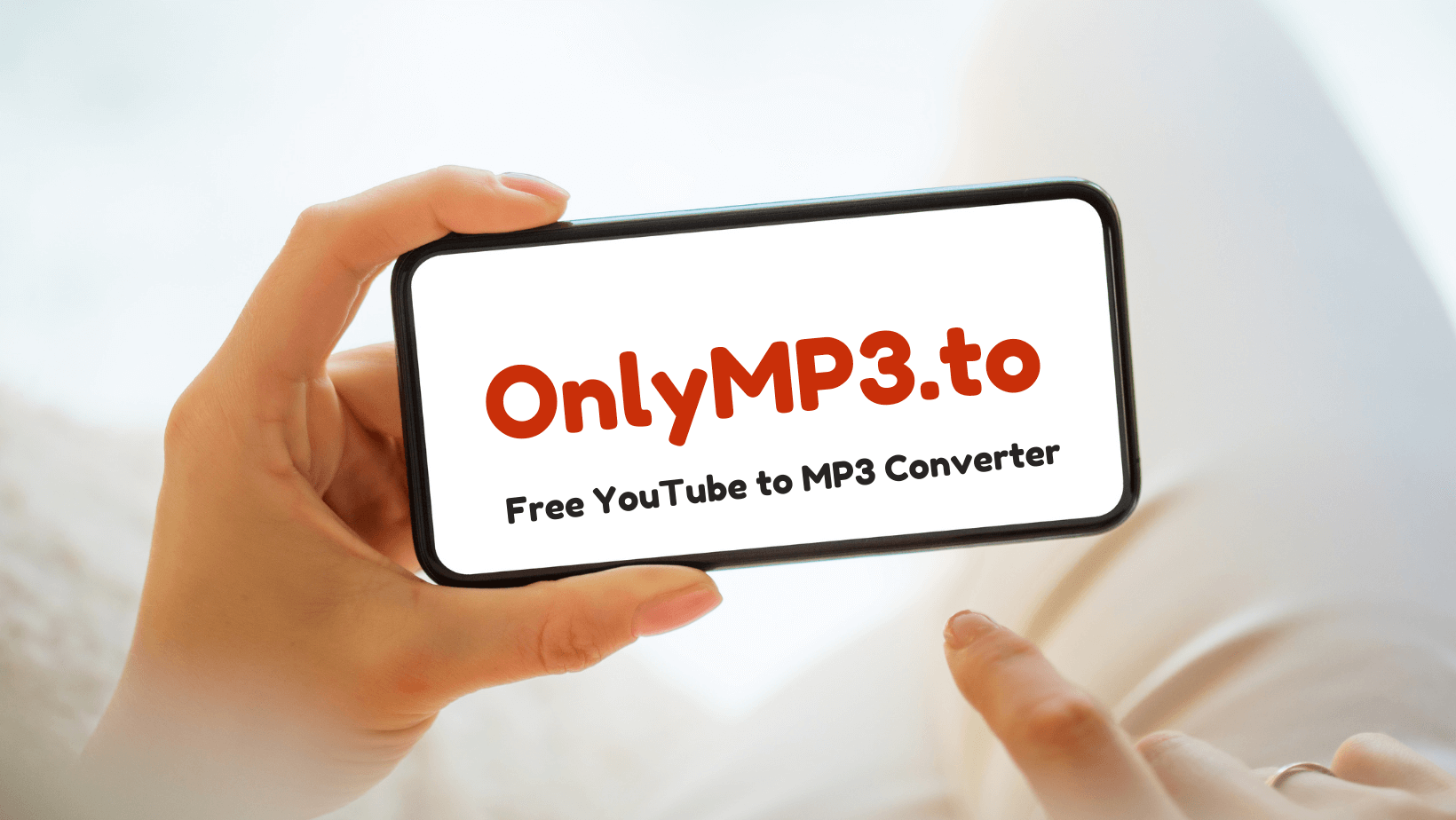 OnlyMP3.to Landing page