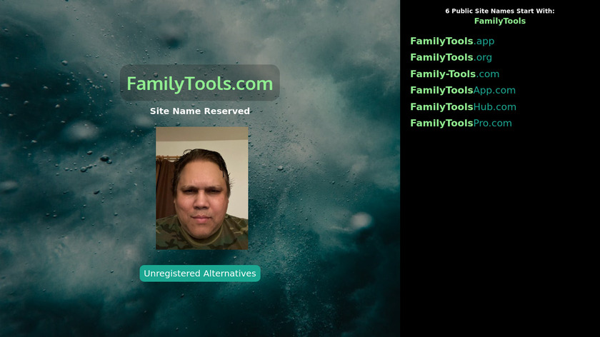 Family Tools Landing Page