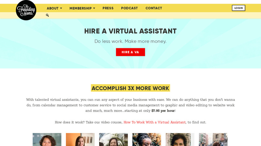 Virtual Help Landing Page