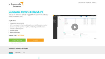 Dameware Remote Everywhere image