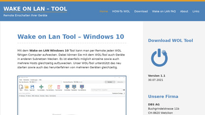 Wake on LAN Tool image