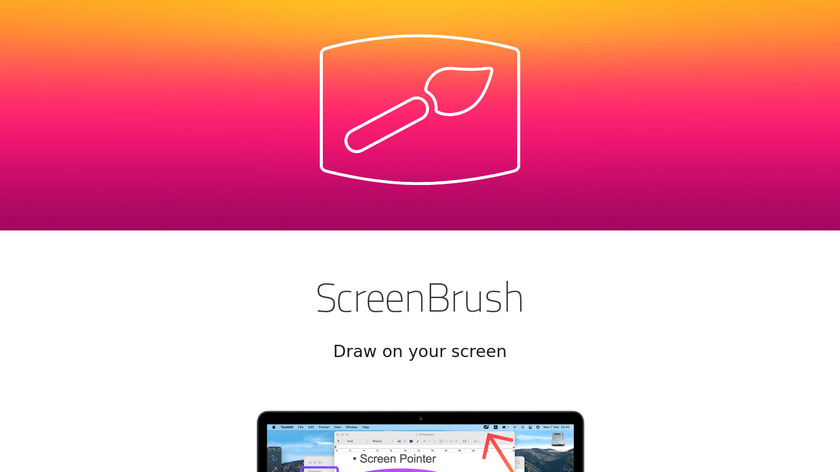 ScreenBrush Landing Page