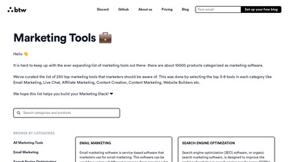 Marketing Tools image