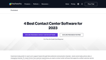 Freshdesk Contact Center image