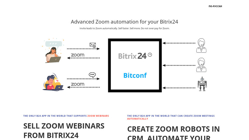 Bitconf Landing Page
