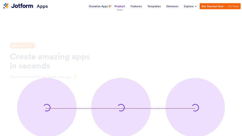 Jotform Apps Landing Page