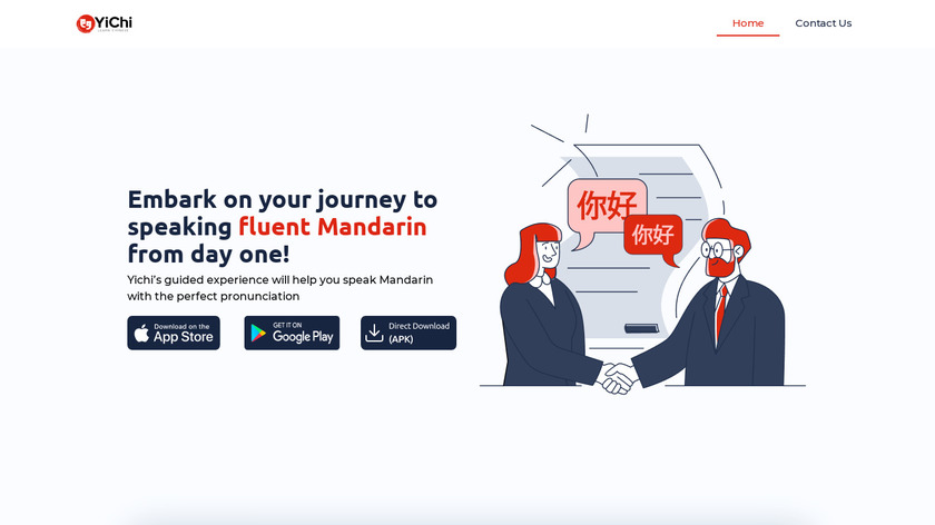 YiChi Landing Page