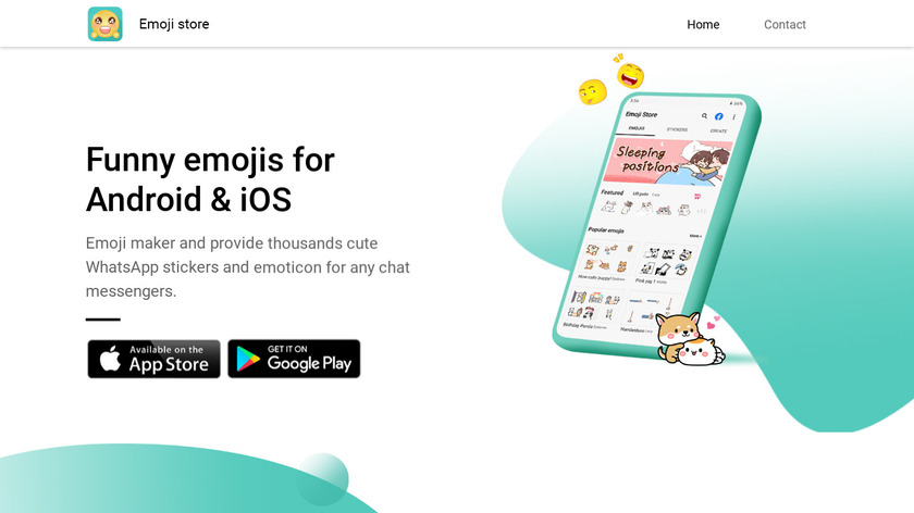 Emoji Store Landing Page