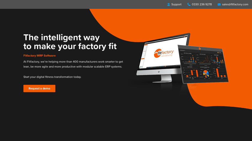 Fitfactory Landing Page