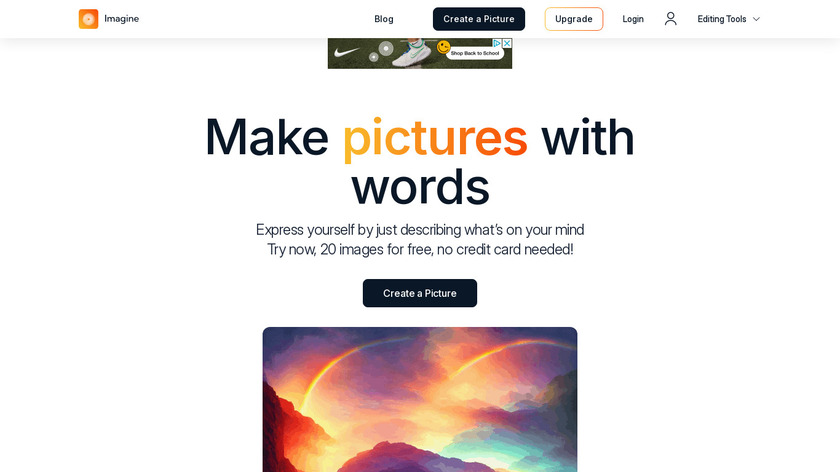 mustard Landing Page