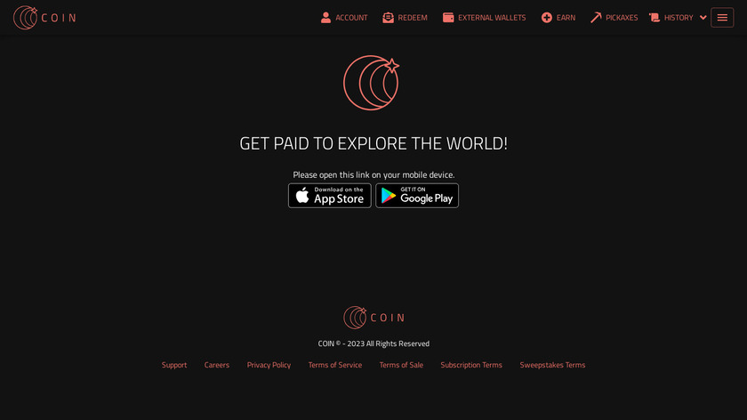 Coin Landing Page