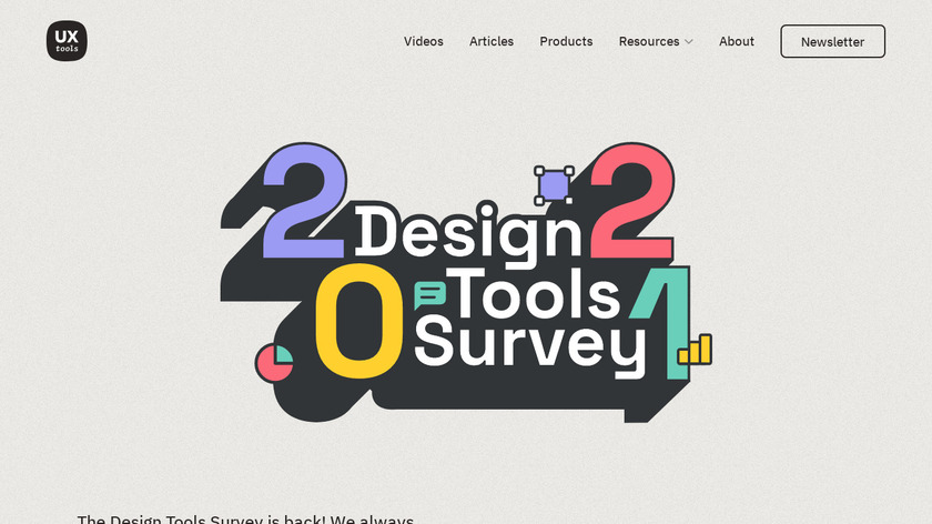 2021 Design Tools Survey Landing Page