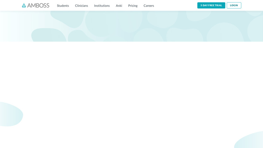 AMBOSS Landing Page