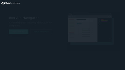 Box API Navigator image