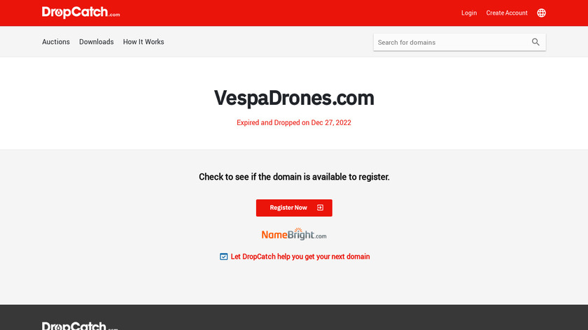 VespaDrones Landing Page