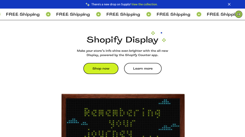 Shopify Business in a Backpack Landing Page