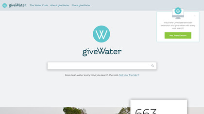 giveWater image