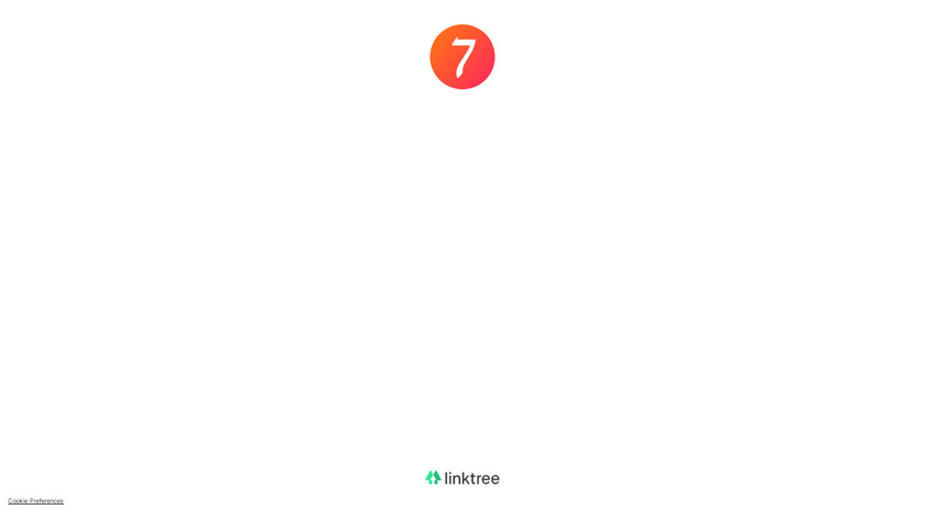 Seven Workout Landing Page