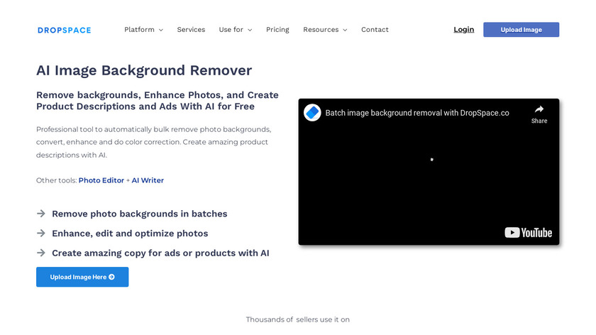 DropSpace.co Landing Page