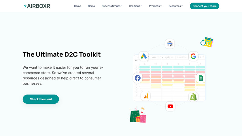 The Ultimate Google Sheet Toolkit Landing Page