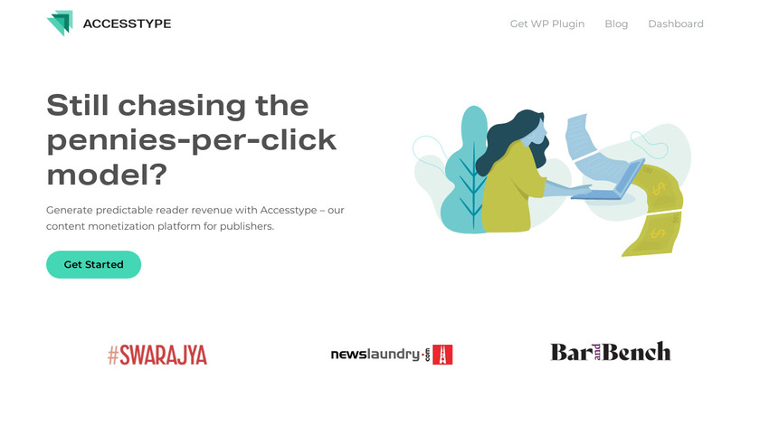 Accesstype Landing Page