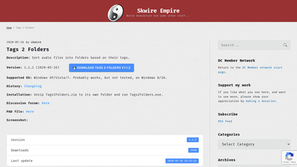 Tags 2 Folders image
