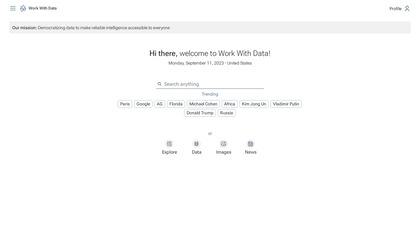 Work With Data image