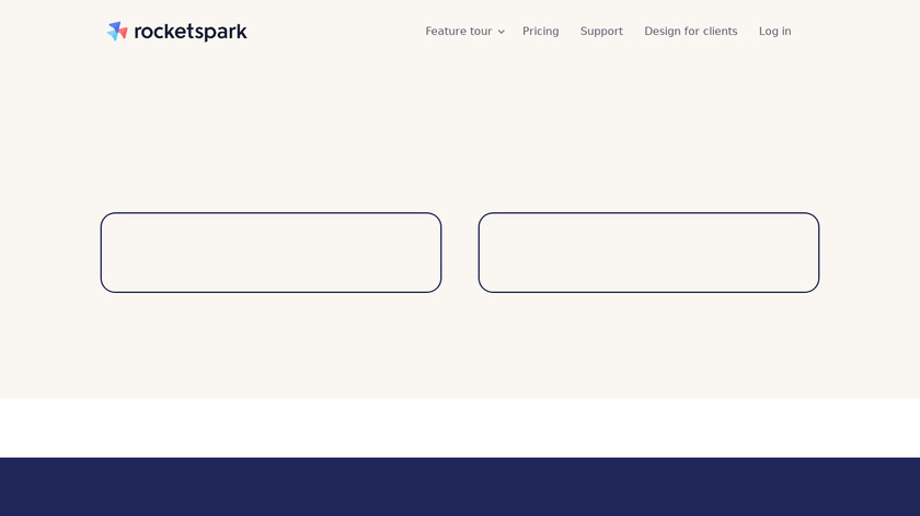 Rocketspark Landing Page