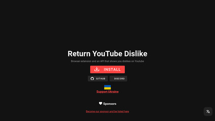 Return YouTube Dislike image