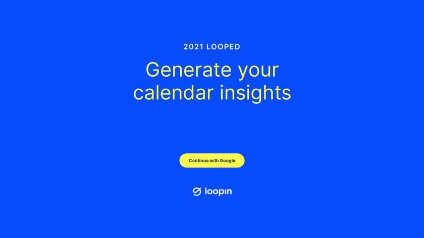 2021 Looped Landing Page