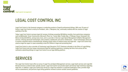 Legal Cost Control image