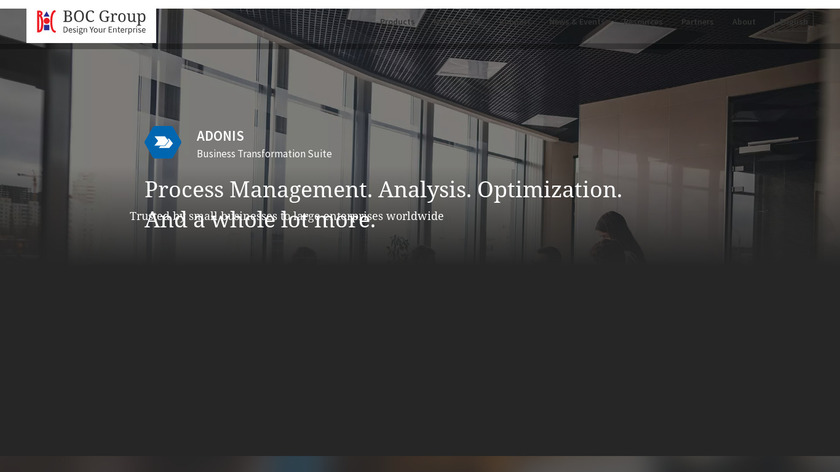 ADONIS Landing Page