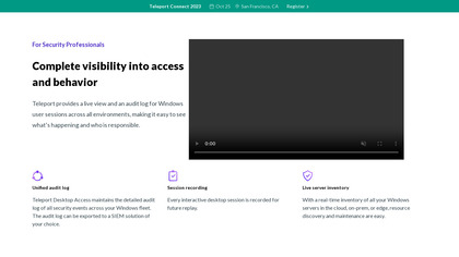 Teleport Desktop Access image