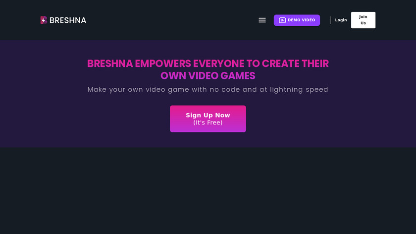 Breshna Landing Page