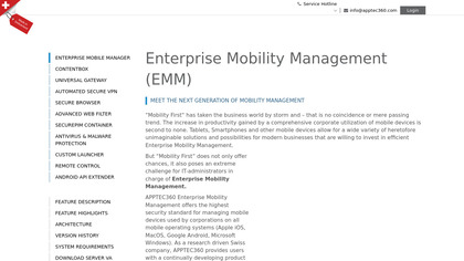 AppTec360 Enterprise Mobility Management image