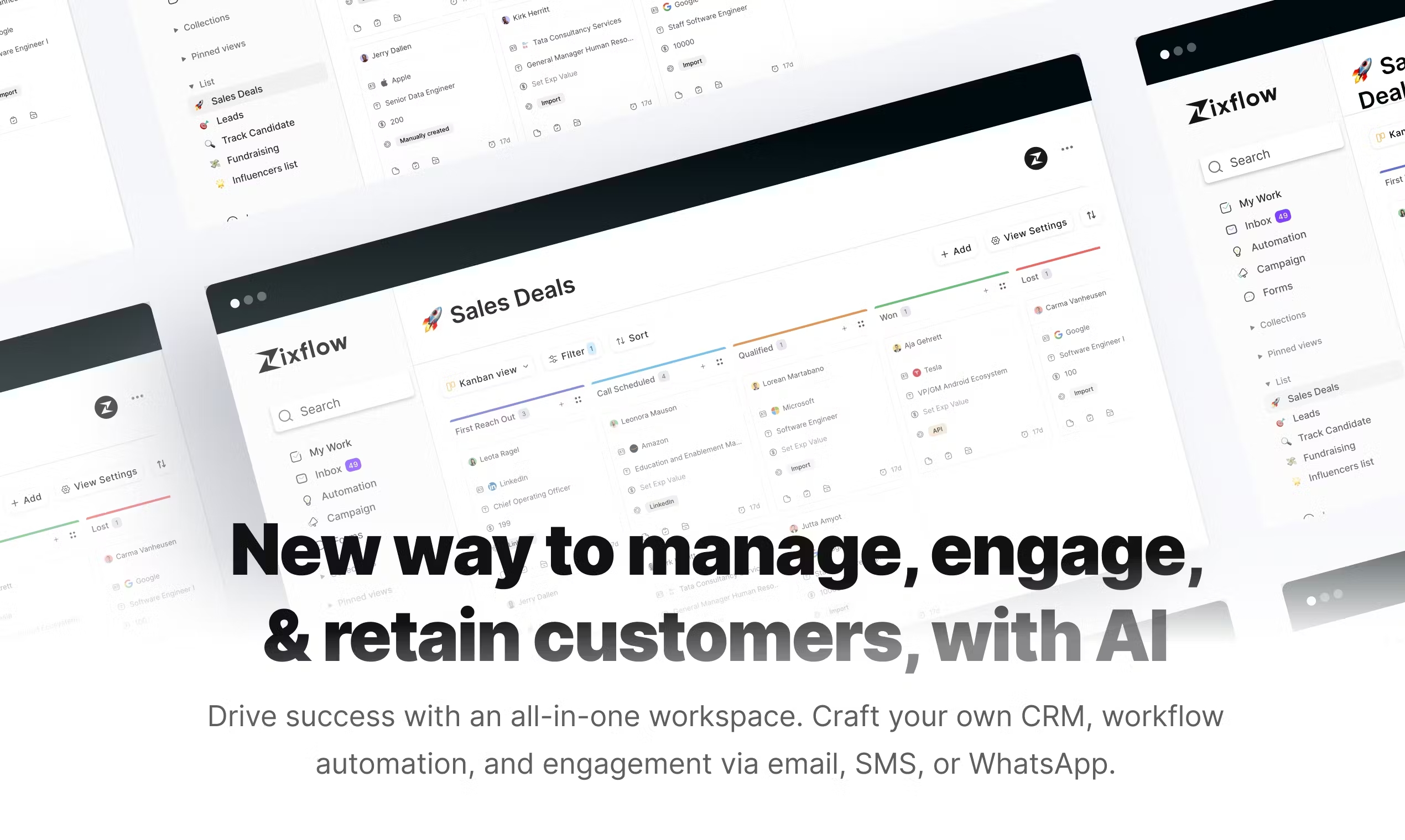 Sales Simplify Landing page