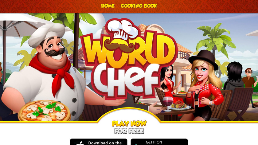 World Chef Landing Page