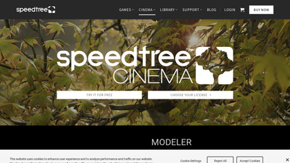 SpeedTree Cinema image