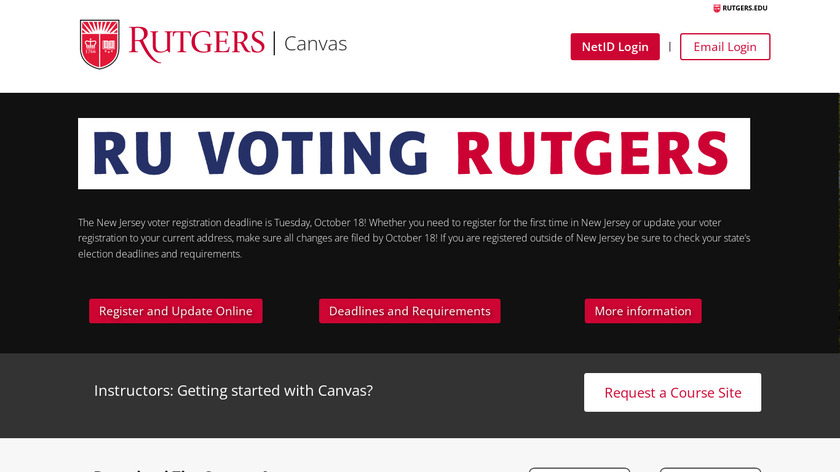 Canvas Discussions Landing Page