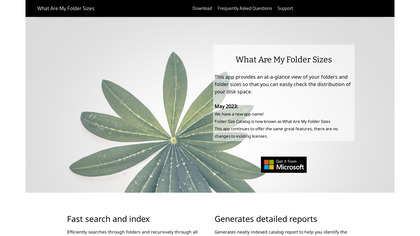 Folder Size Catalog image