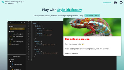 Style Dictionary Play image